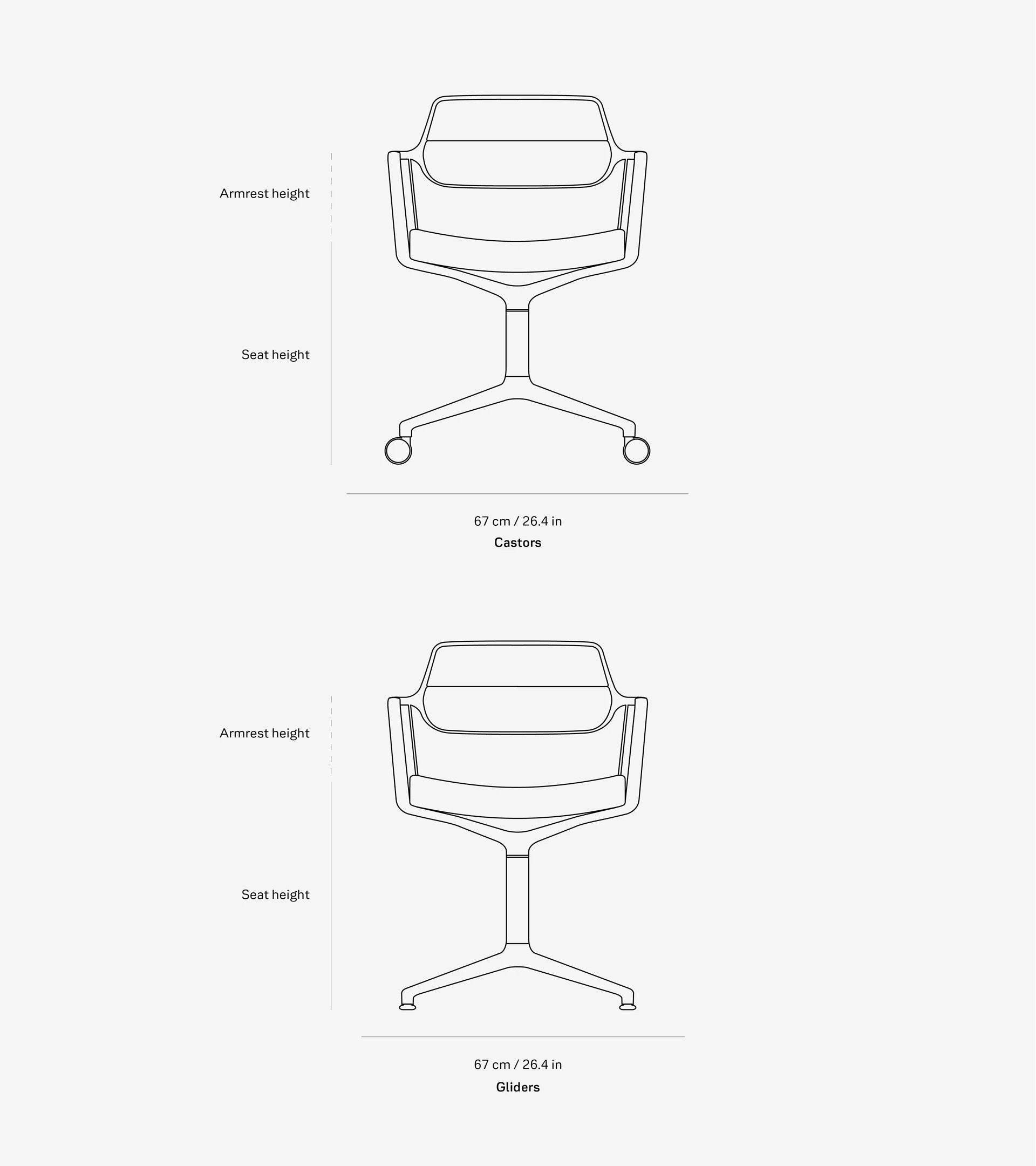 VIPP453 SWIVEL CHAIR | 453